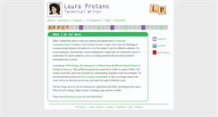 Desktop Screenshot of lauraprotano.com